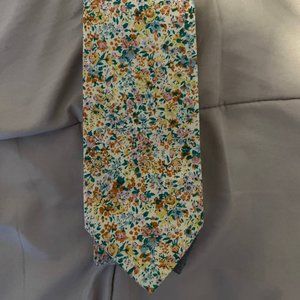 Stafford Slim Floral Tie